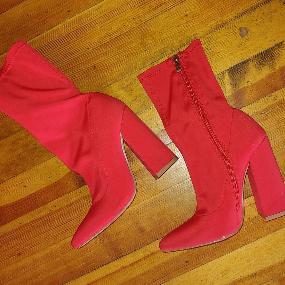 Red Sock Booties